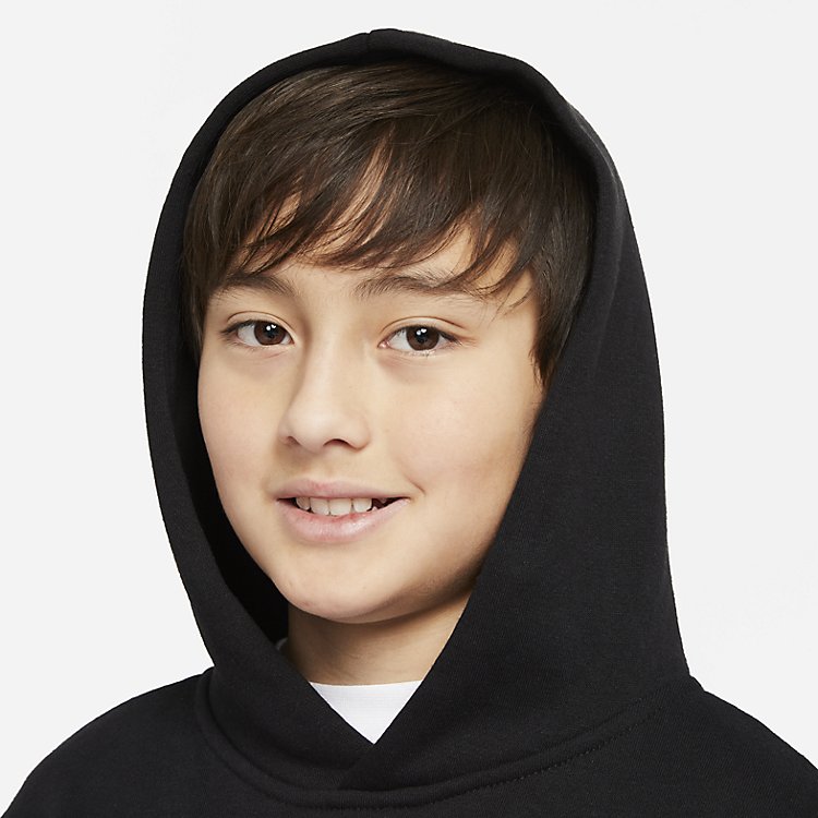 (GS) Nike PARIS-SAINT GERMANI PULLOVER Hoodie Black DJ3777-010
