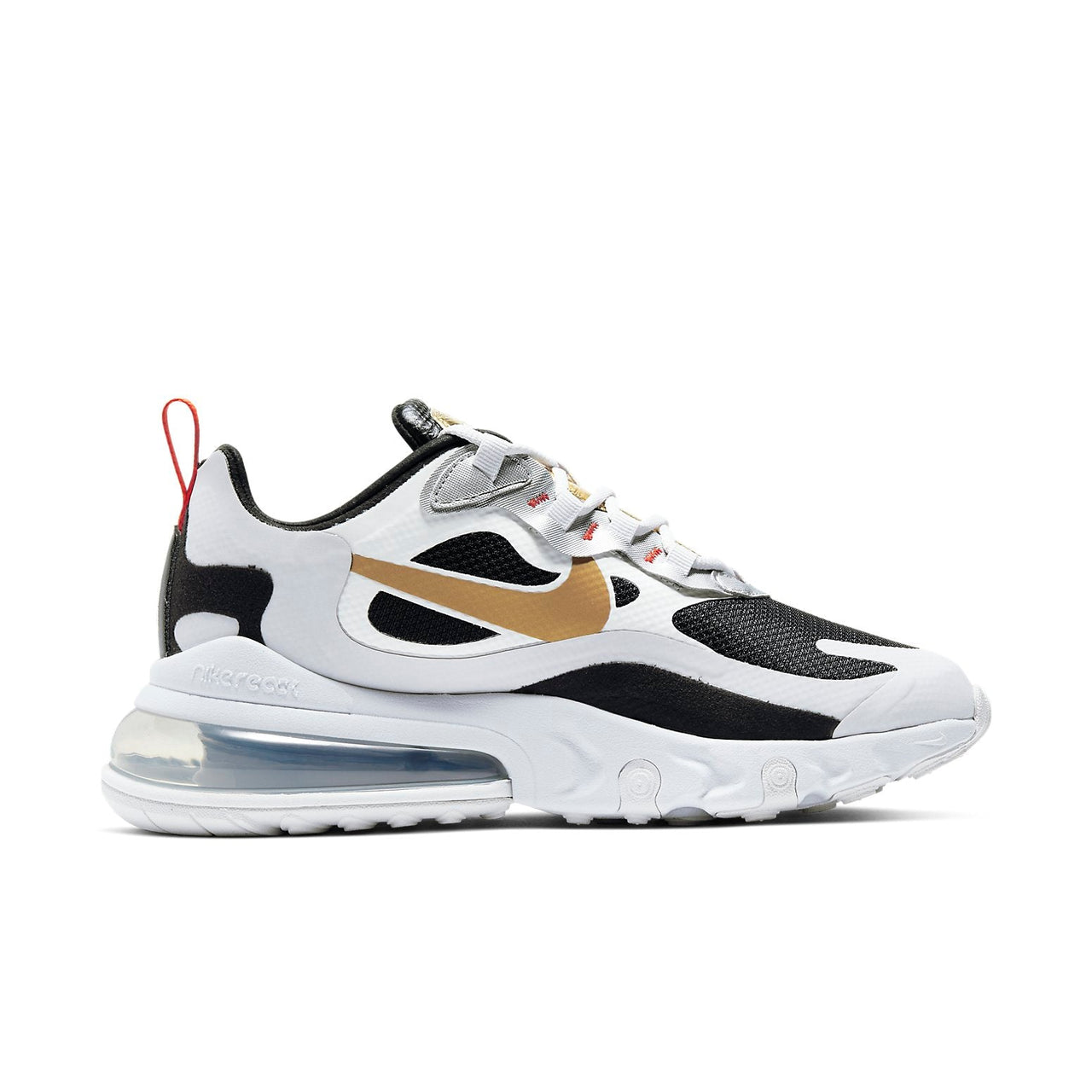 (WMNS) Nike Air Max 270 React 'Metallic Gold Swoosh' CT3433-001