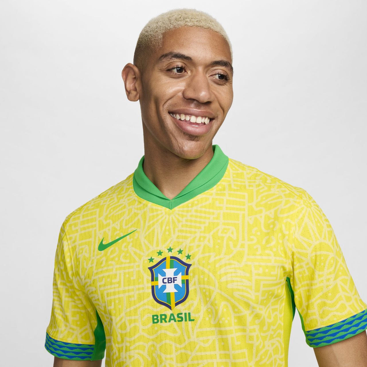 Nike Brazil 24/25 Match Authentic Home Jersey 'Yellow' FJ4270-706