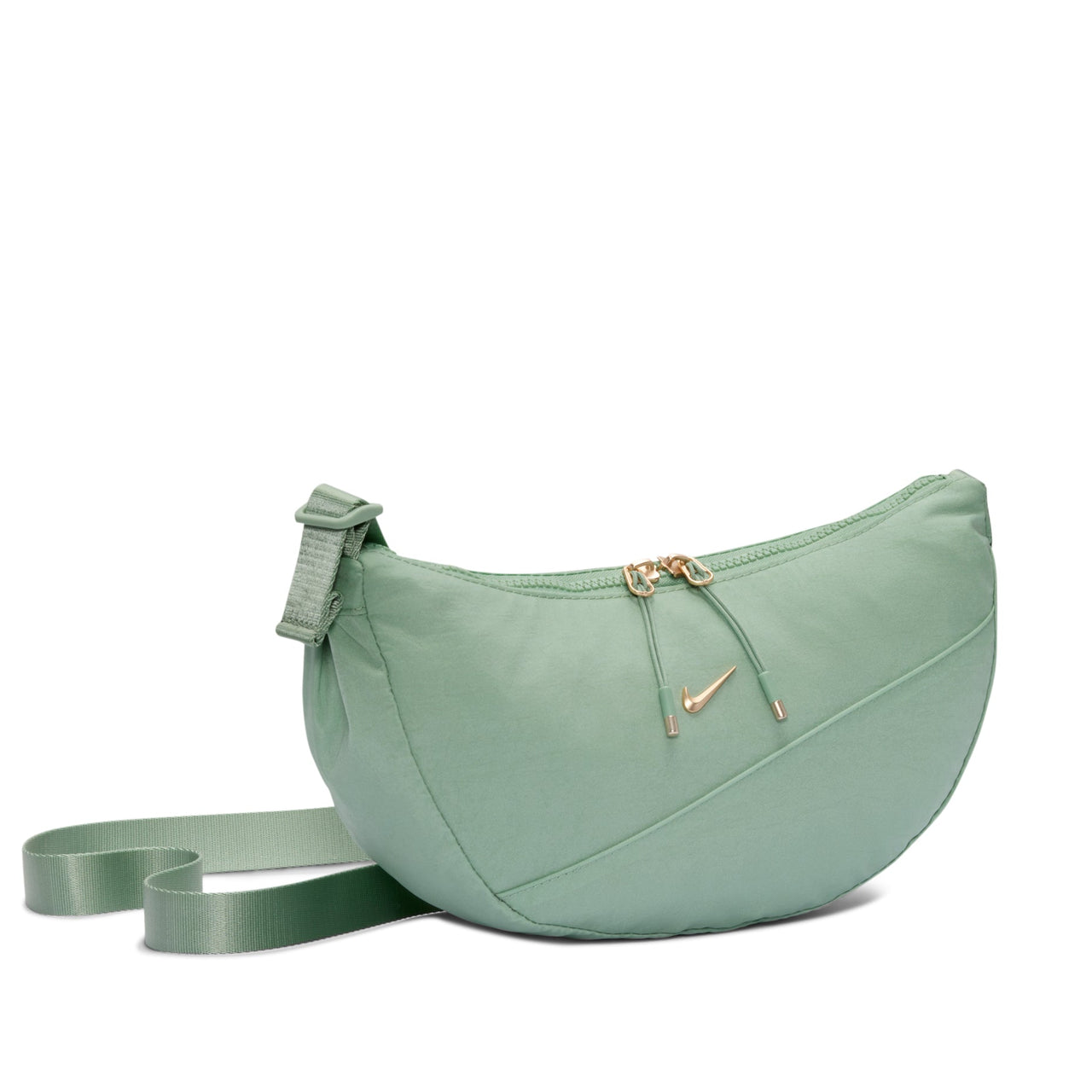 Nike Aura 4L Crescent Crossbody Bag 'Steam LT TRNSPRNT GLD' HQ4370-008