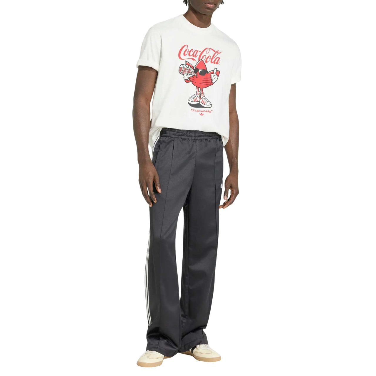 adidas x Coca-Cola Classic Sport Graphic Treffie T-Shirt Asia Sizing 'White' KY2109