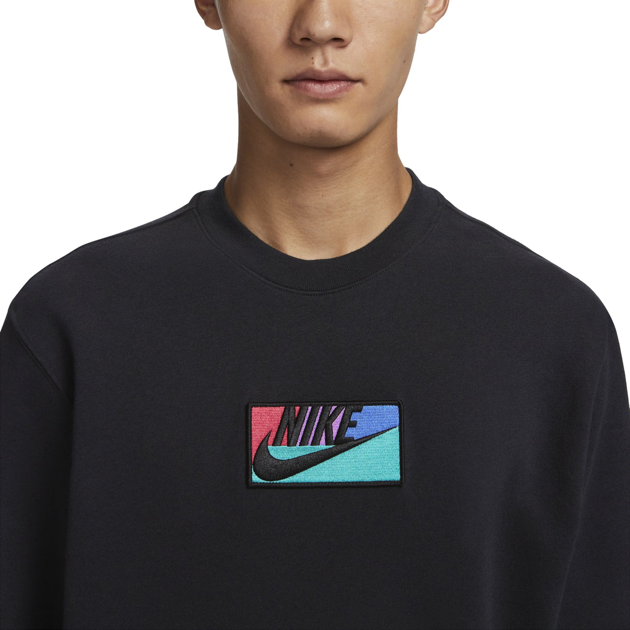 Nike Sportswear Club Fleece Crew Sweatshirt 'Black' FB8436-010