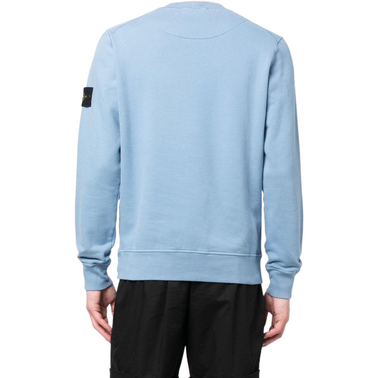 STONE ISLAND Crewneck Sweatshirt 'Light Blue' 771563020-V0046
