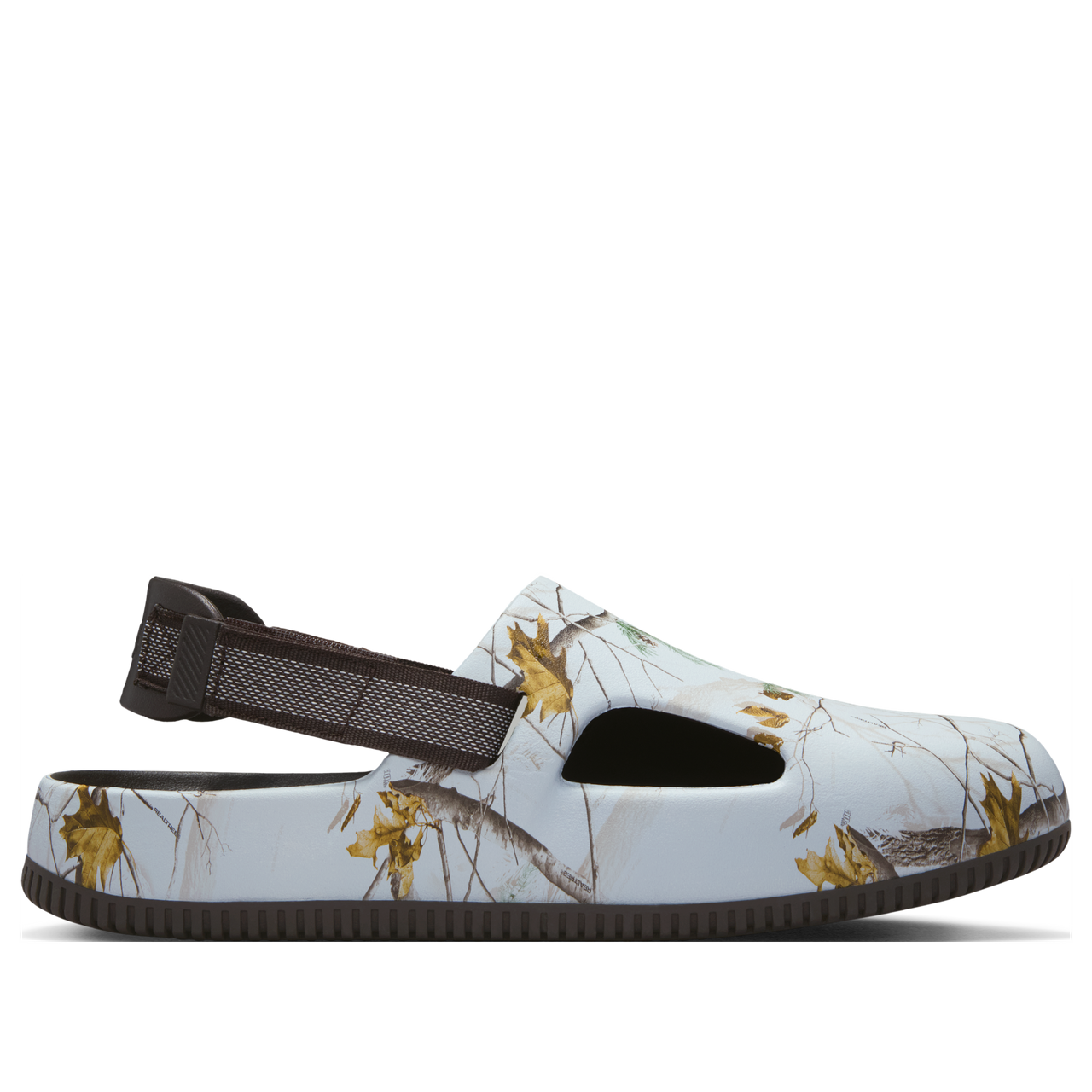 Nike Clam Real Tree Mules 'Light Blue Velvet Brown' HV6255-201