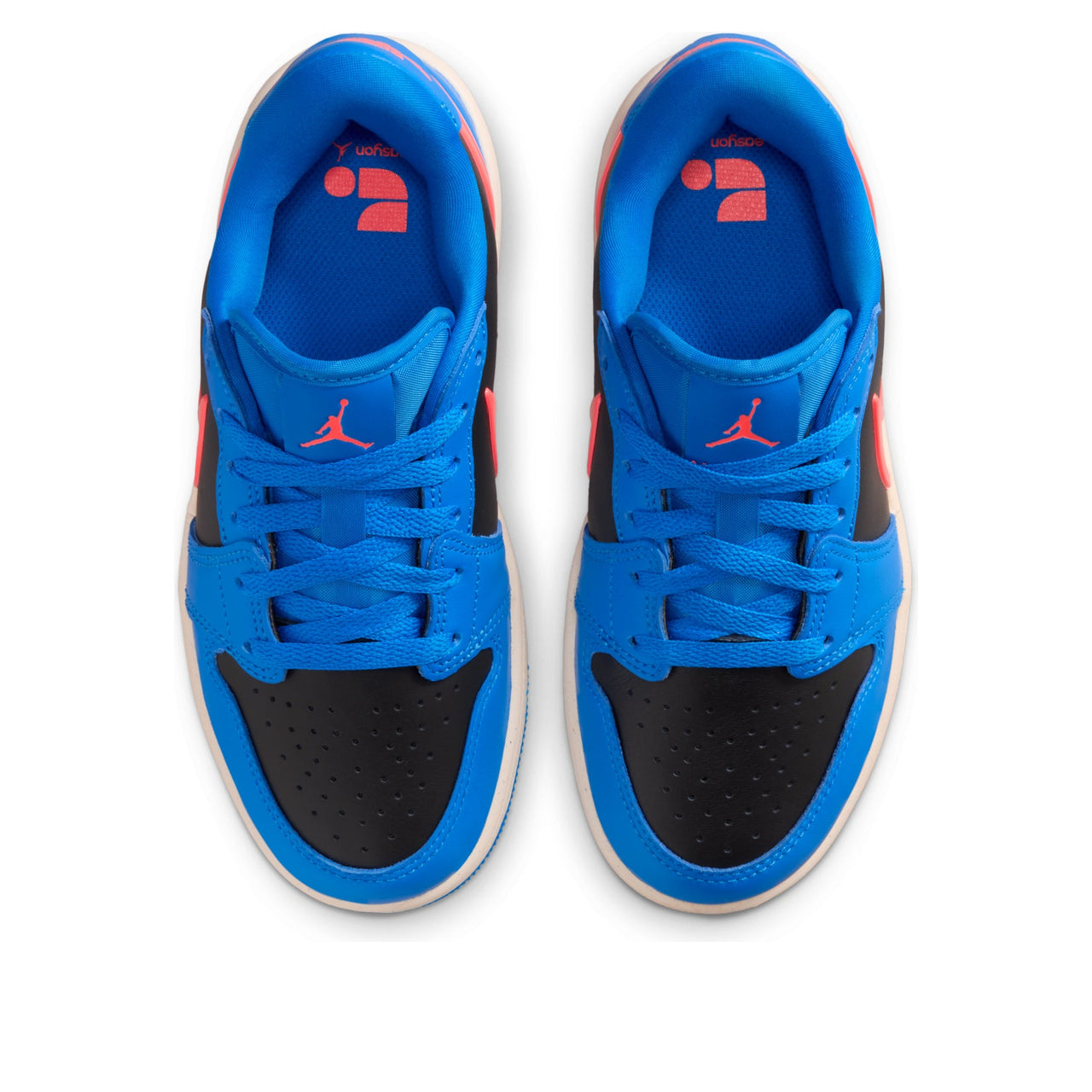 (GS) Air Jordan 1 Low RM 'Photo Blue Silver Hot Lava' HQ2024-400