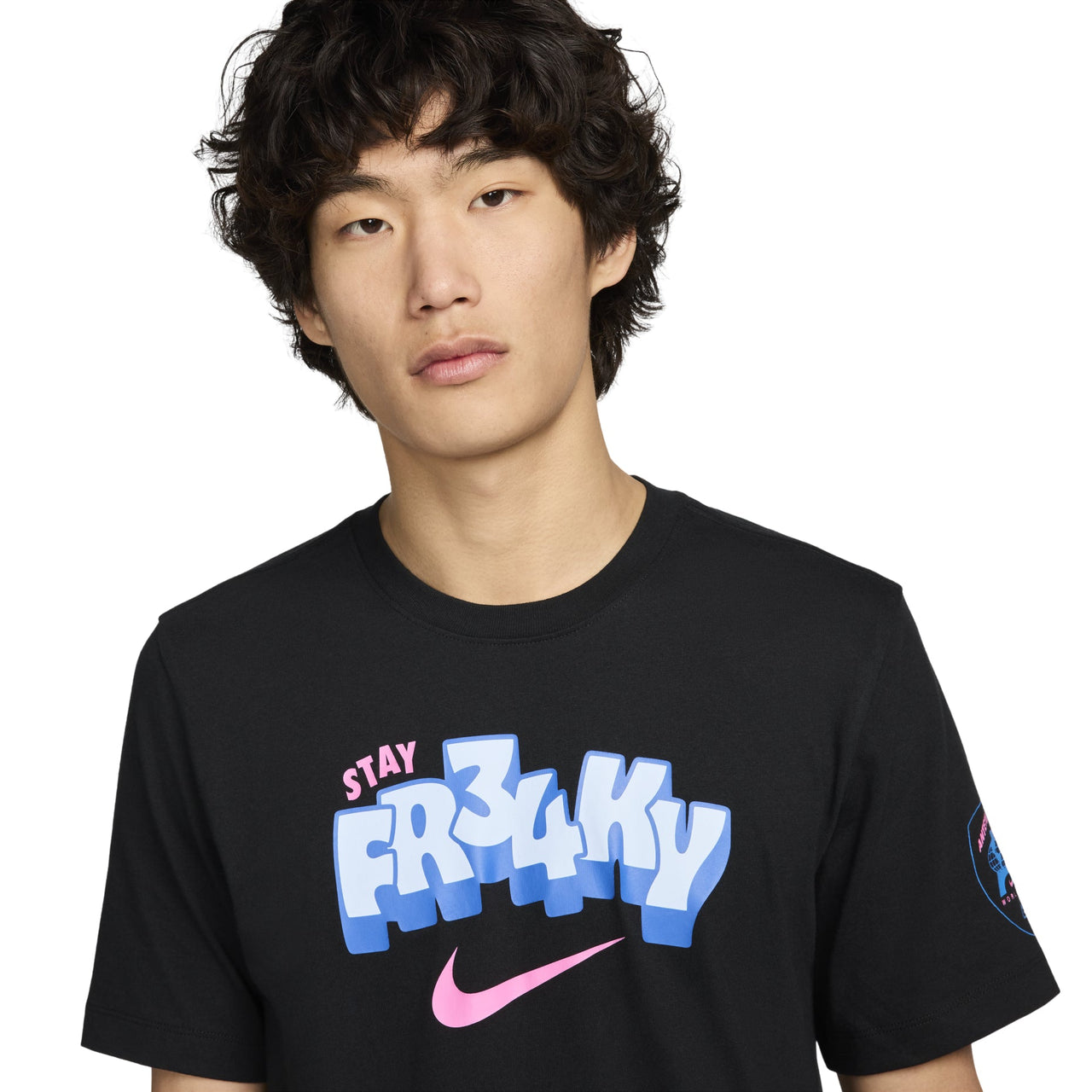 Nike Giannis Basketball T-Shirt Asia Sizing 'Black' FZ8078-010
