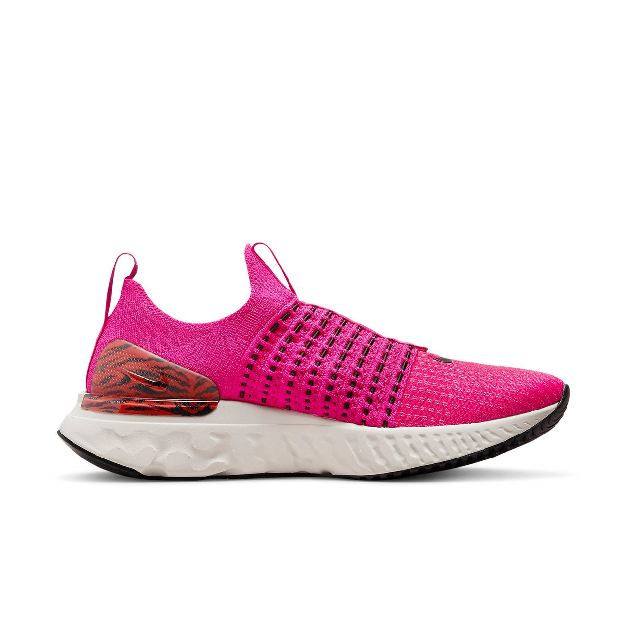 (WMNS) Nike React Phantom Run Flyknit 2 'Pink Prime Zebra' DQ7649-600