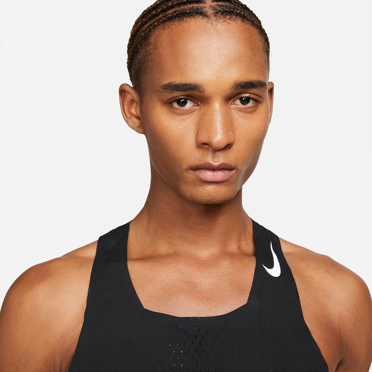 قميص الجري Nike Dri-FIT ADV AeroSwift Racing 'Black' DM4624-010