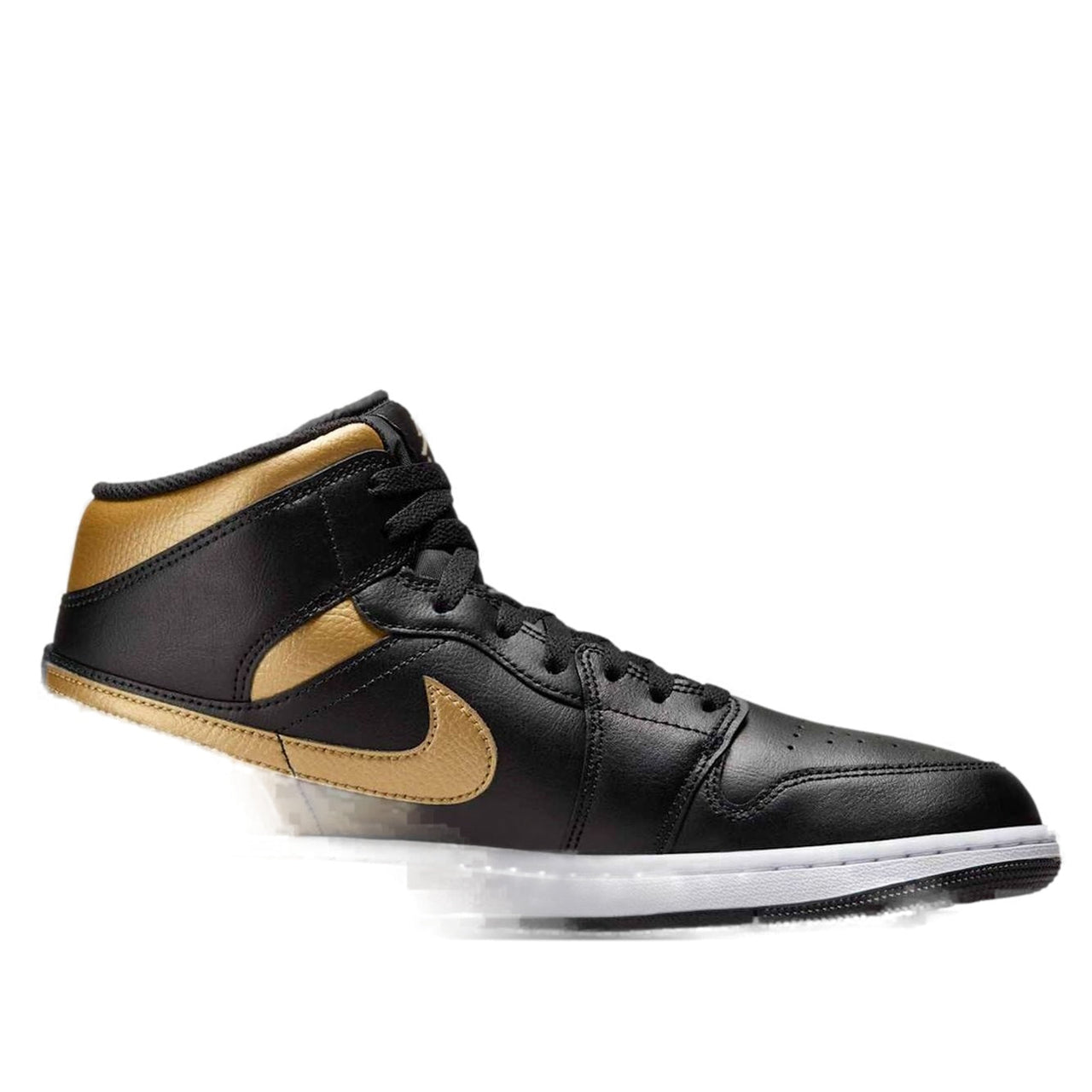 Air Jordan 1 Mid 'Black Metallic Gold' DQ8426-071