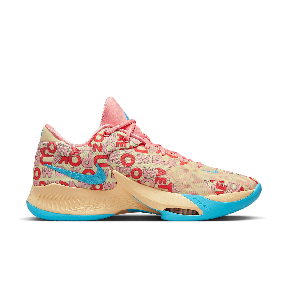 Nike Zoom Freak 4 'Letter Bros - Coral' FB9503-200