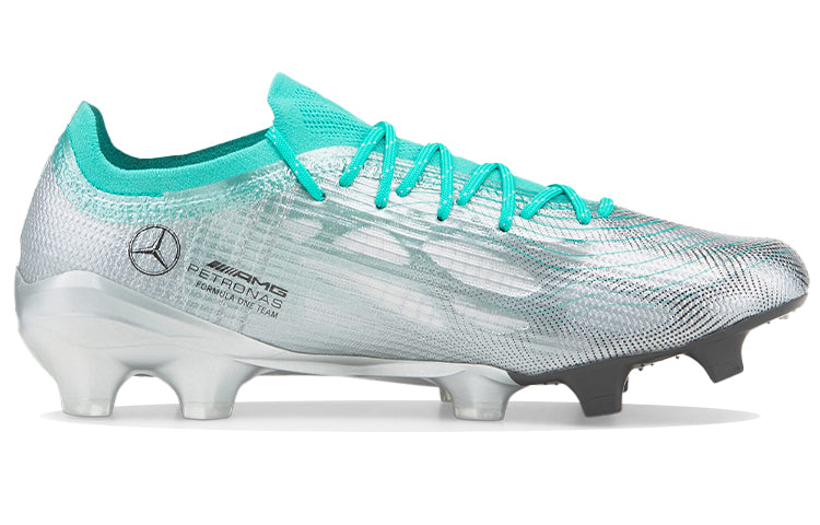PUMA Ultra 1.4 FG AG x Mercedes-AMG Petronas F1 'Silver Spectra Green' 107035-01