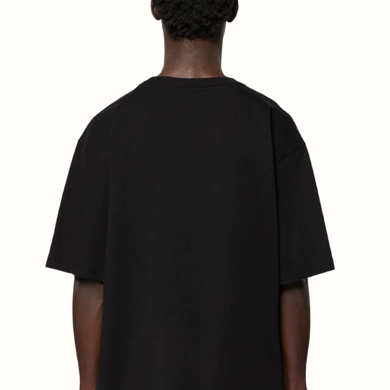 تيشيرت HERON PRESTON SS22 CTNMB "أسود" HMAA025C99JER0021001