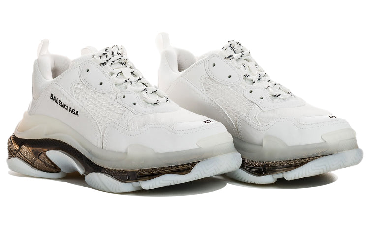 Balenciaga Triple S Sneaker 'Clear Sole - White Black' 541624W2FR29010