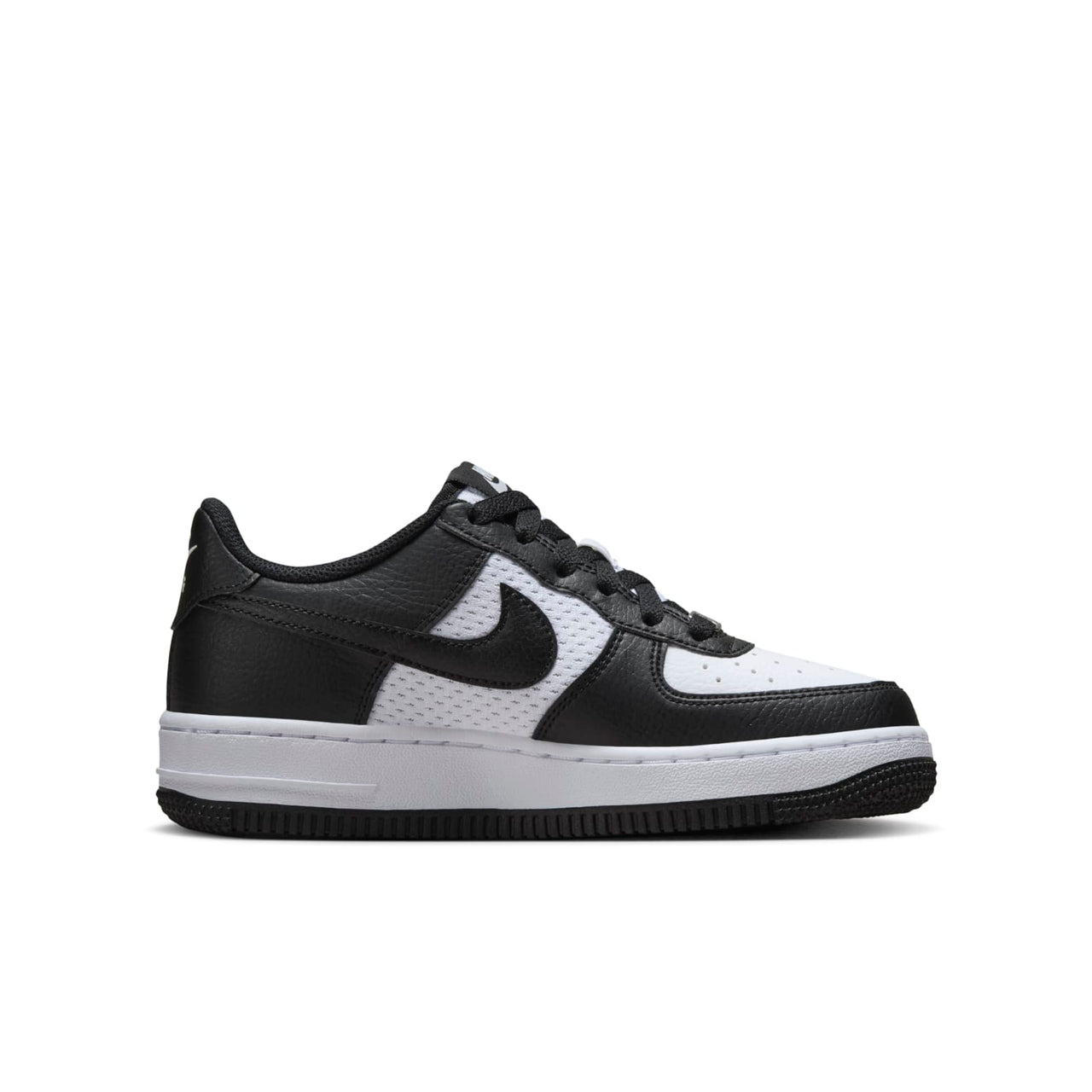 (GS) Nike Air Force 1 Low 'Black White Mesh' HJ9201-001