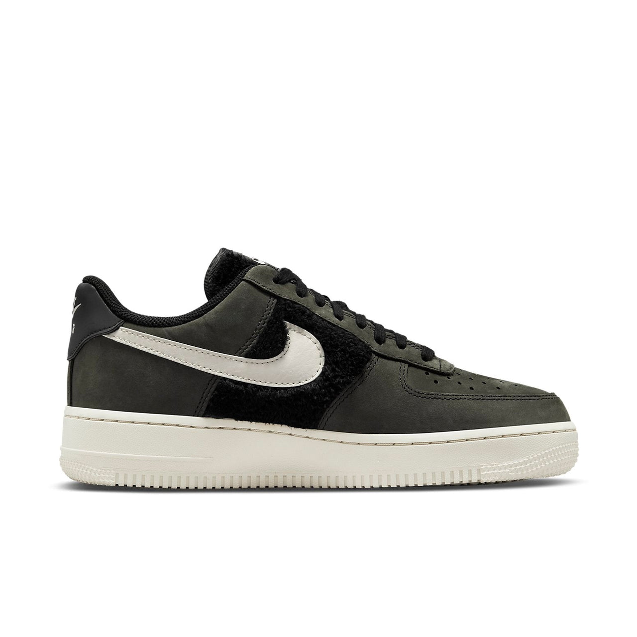 (WMNS) Nike Air Force 1 'Faux Fur - Black Light Bone' DO6714-001