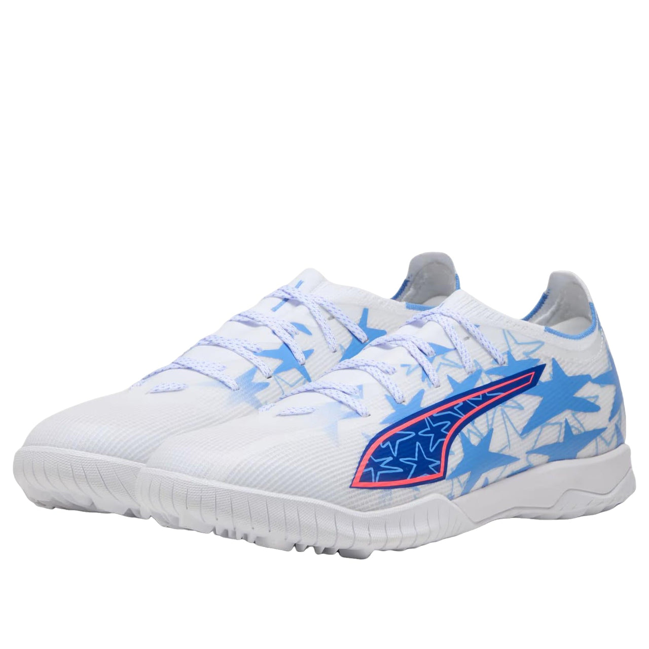 PUMA x Kidsuper x Christian Pulisic Ultra 6 Match Turf 'PUMA White Pink Lilac Dusky Blue' 109400-01