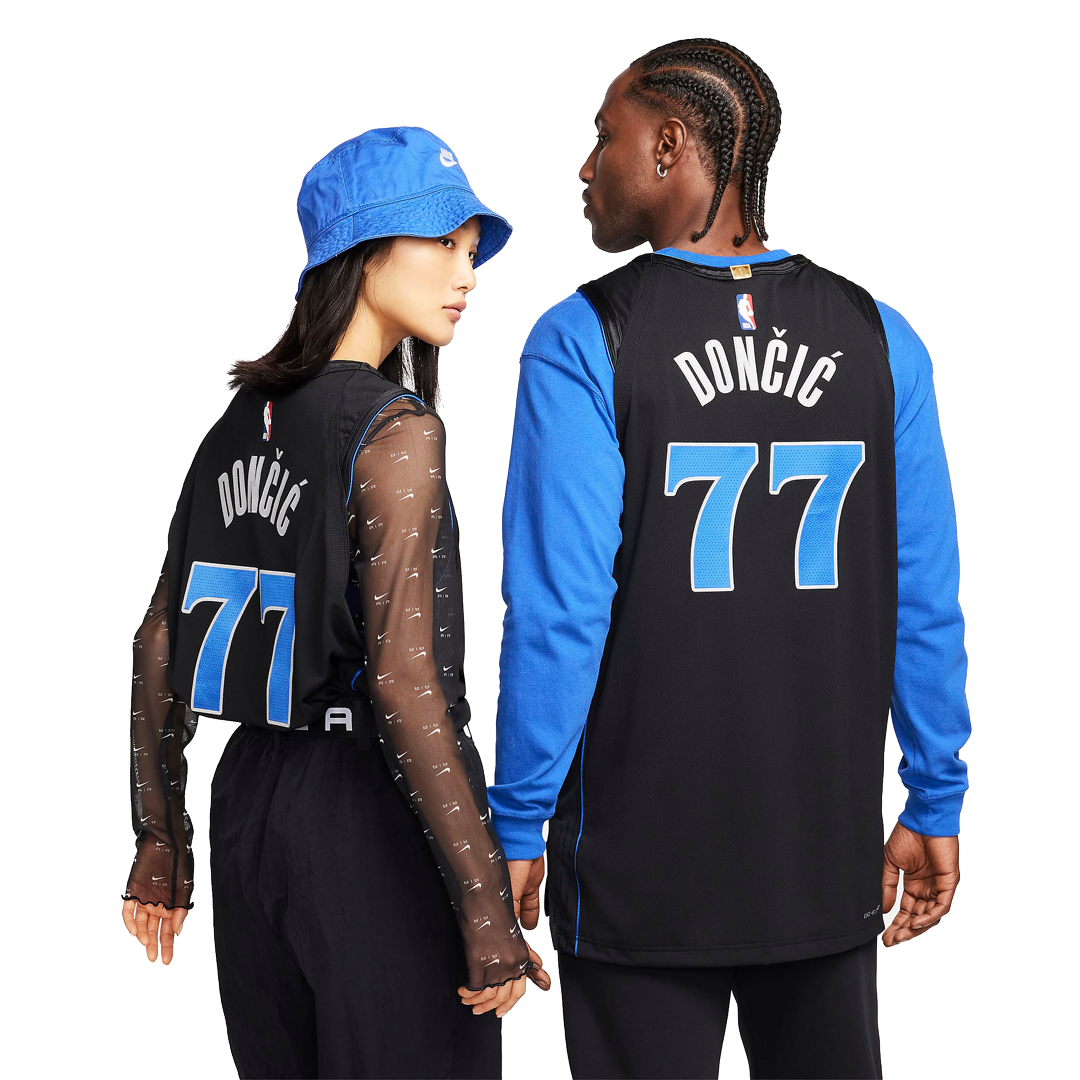 Nike NBA Luka Doncic Dallas Mavericks 2023/24 City Edition Jersey #77 DX8756-010