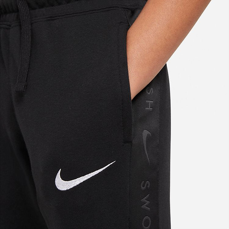 (GS) بنطال Nike Sportswear FLC SWOOSH أسود DA0771-010