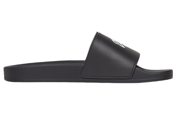 Balenciaga Pool Slides Cities Paris 'Black' 689031W1S9A1001