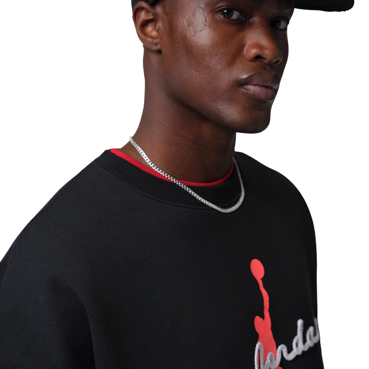 Air Jordan Brooklyn Fleece Crew Neck Sweatshirt 'Black' IF1845-010