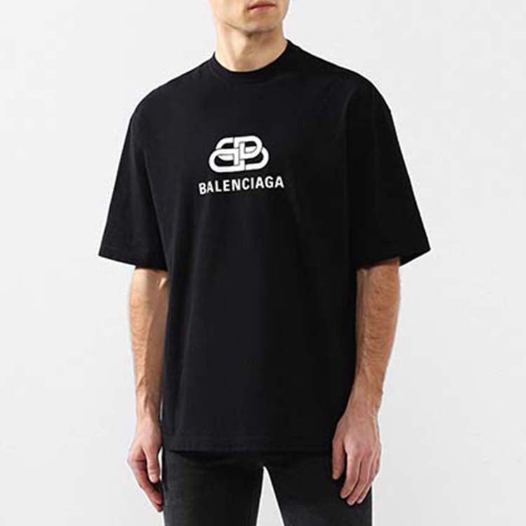 Balenciaga With BB Logo Printing Black 570813TEV481000