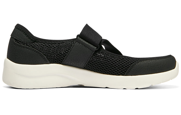 (WMNS) Skechers Fashion Casual Sport Shoes 'Black White' 896026-BKW