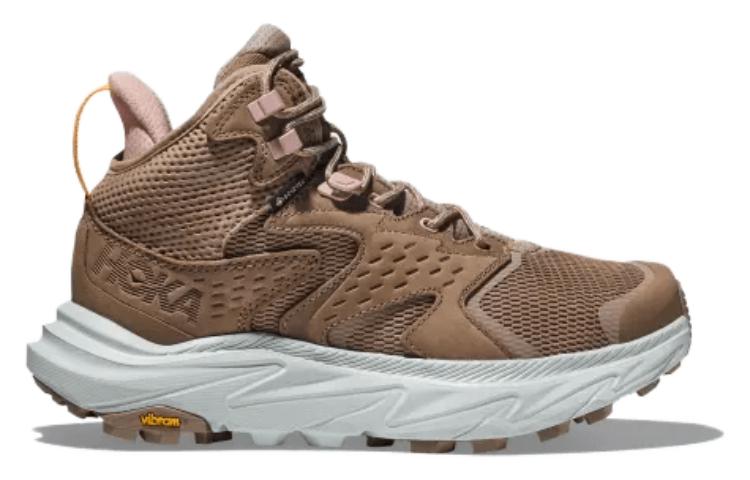 (WMNS) HOKA ONE ONE Anacapa2 Mid Gore Tex 'Dune Ice Flow' 1142831-DIFL