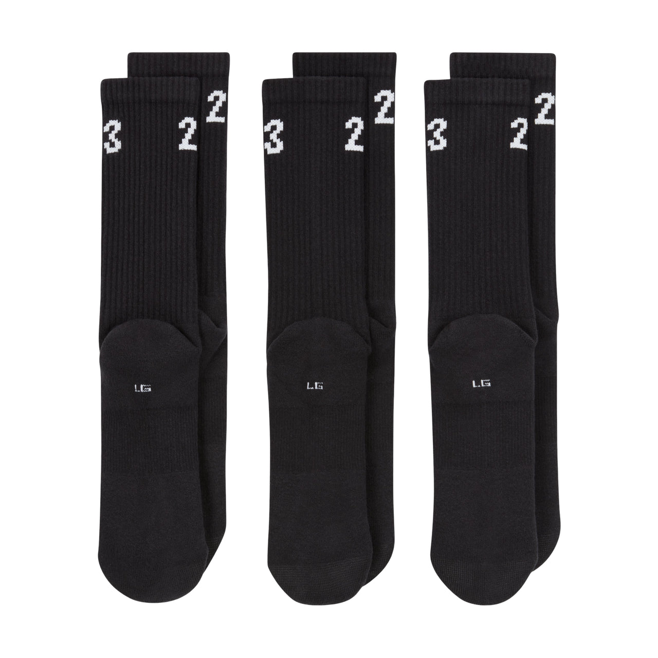 Air Jordan Essentials Crew Socks 'Black' DA5718-010