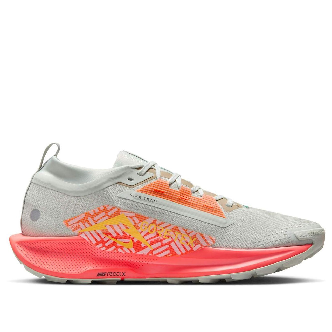 حذاء Nike React Pegasus Trail 5 Gore-Tex 'Silver Light Wild Mango' FQ0908-004