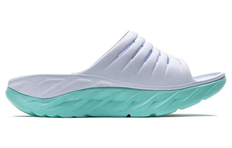 (WMNS) HOKA ONE ONE Recovery Slide 2 'White Blue Tint' 1099674-WBTN