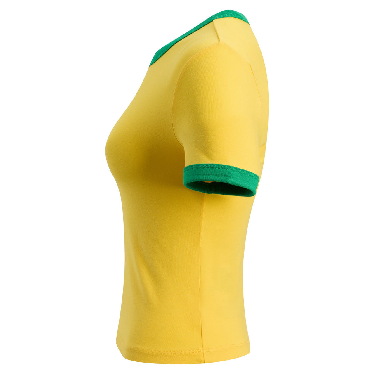(WMNS) Air Jordan Brazil Graphic Crewneck Shirt 'Varsity Maize Lucky Green' IF3927-741
