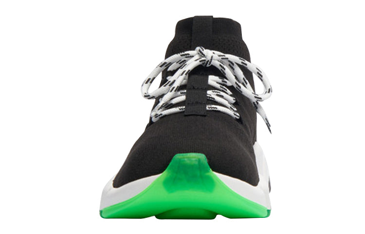 Balenciaga Speed Lace Up Trainer 'Black Neon Green' 587289W17041073