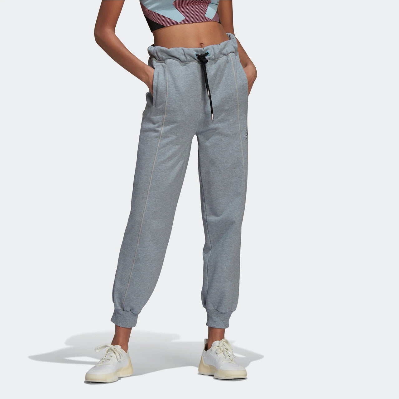 (WMNS) adidas by Stella McCartney Sport Pants Asia Sizing 'Grey' HB7412