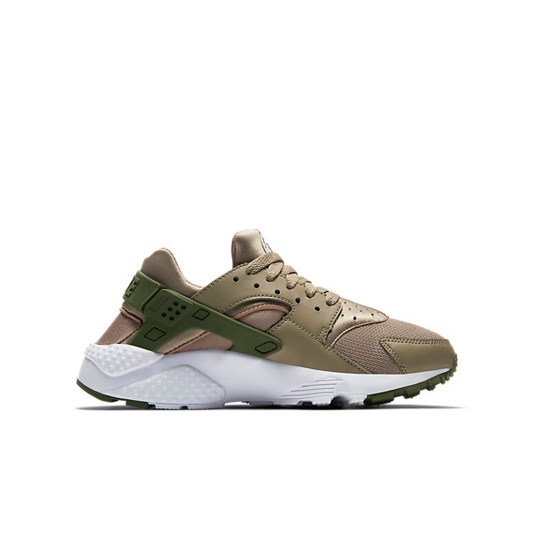(GS) Nike Huarache Run 'Khaki Medium Olive White' 654275-200