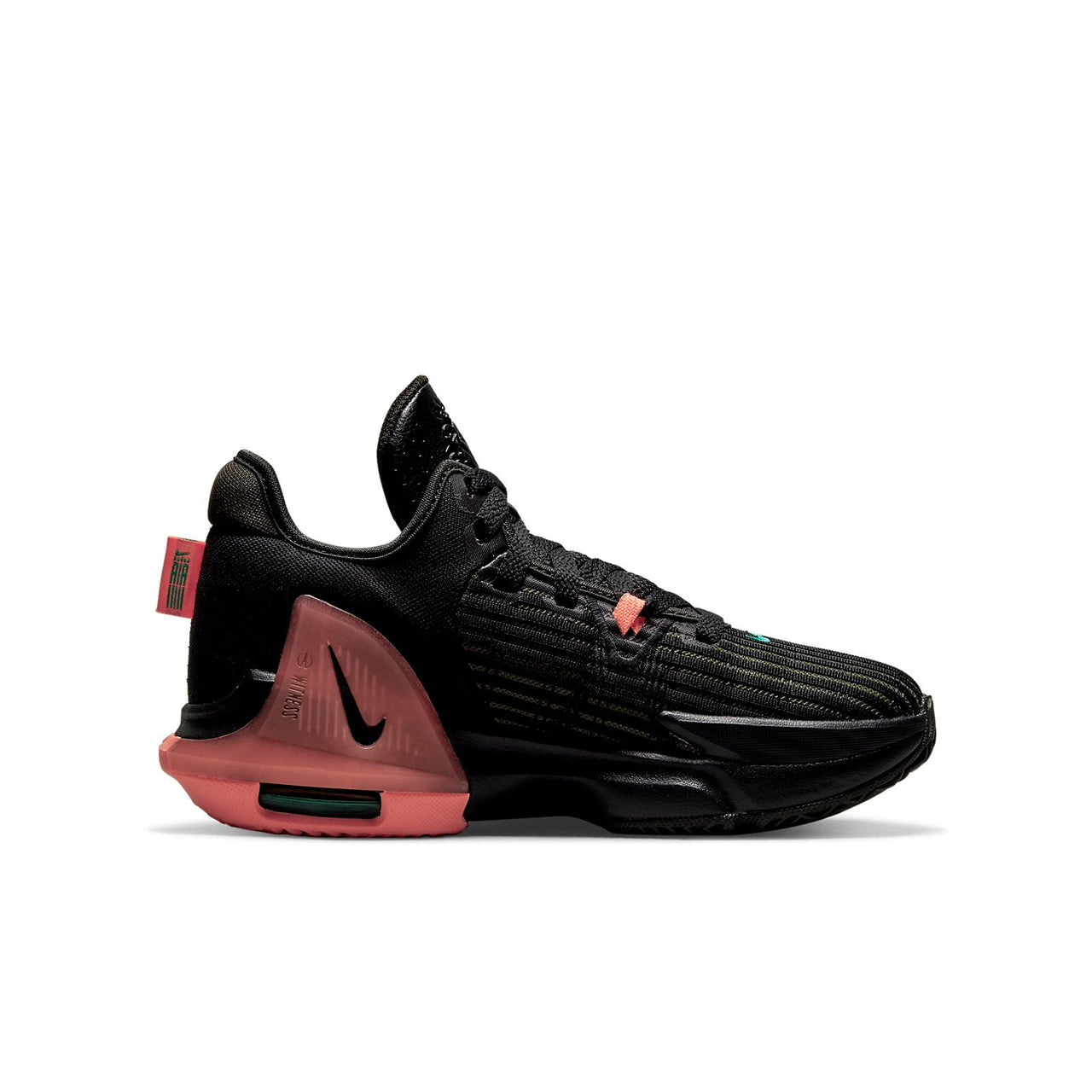 (GS) Nike LeBron Witness 6 'Black Crimson Pulse' DD0423-001