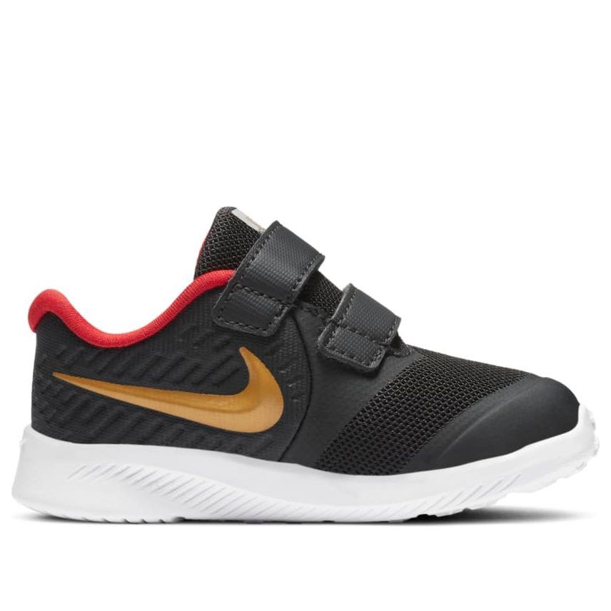 (TD) Nike Star Runner 2 Velcro 'Dark Smoke Grey Gold' AT1803-010