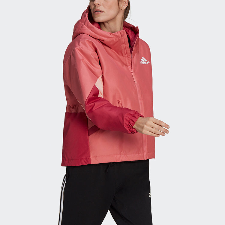 (WMNS) adidas Performance Back To Sport Insulated Jacket Asia Sizing 'Red' GM4345
