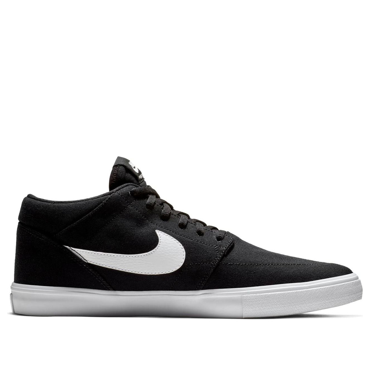 Nike SB Portmore 2 Solarsoft Mid 'Black White' AQ7728-002