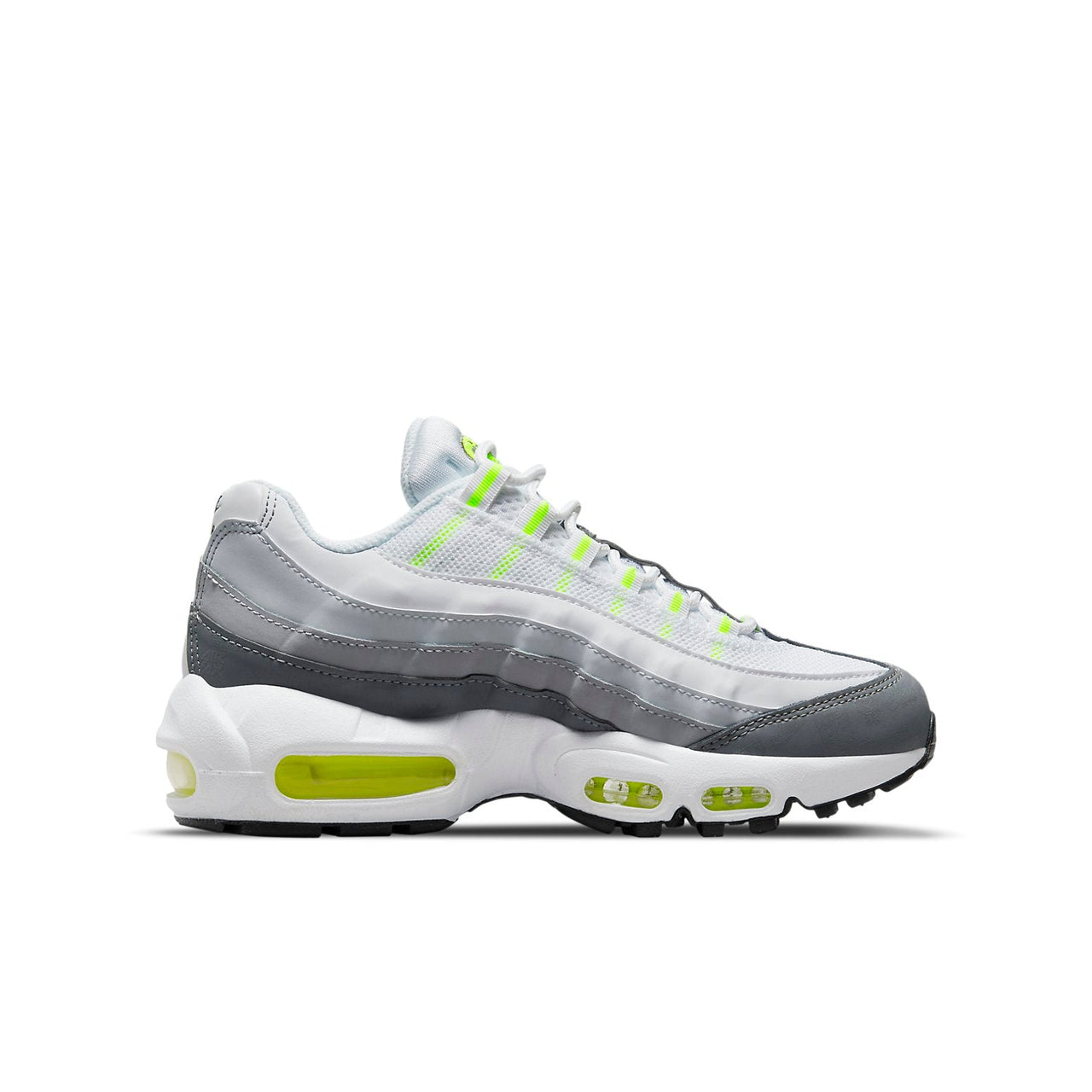 (GS) Nike Air Max 95 Recraft 'Logos Pack - White Neon' DJ3341-100
