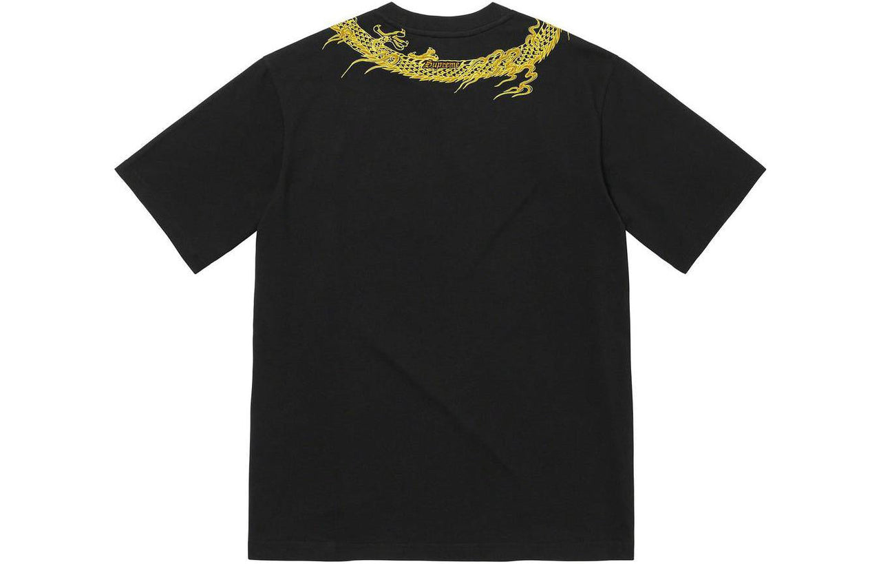 Supreme SS23 Week6 Dragon Wrap T-shirt 'Black' SUP-SS23-126
