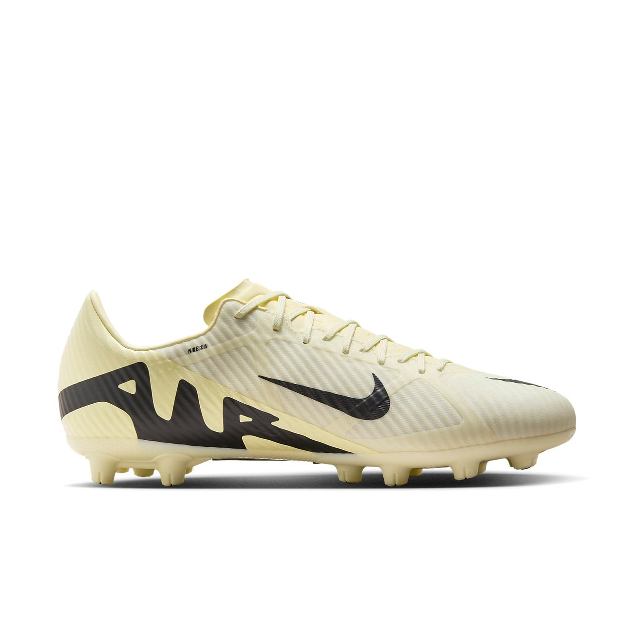 Nike Mercurial Vapor 15 Academy Hard-Ground Low-Top Soccer Cleats 'Lemonade Black' DJ5632-700