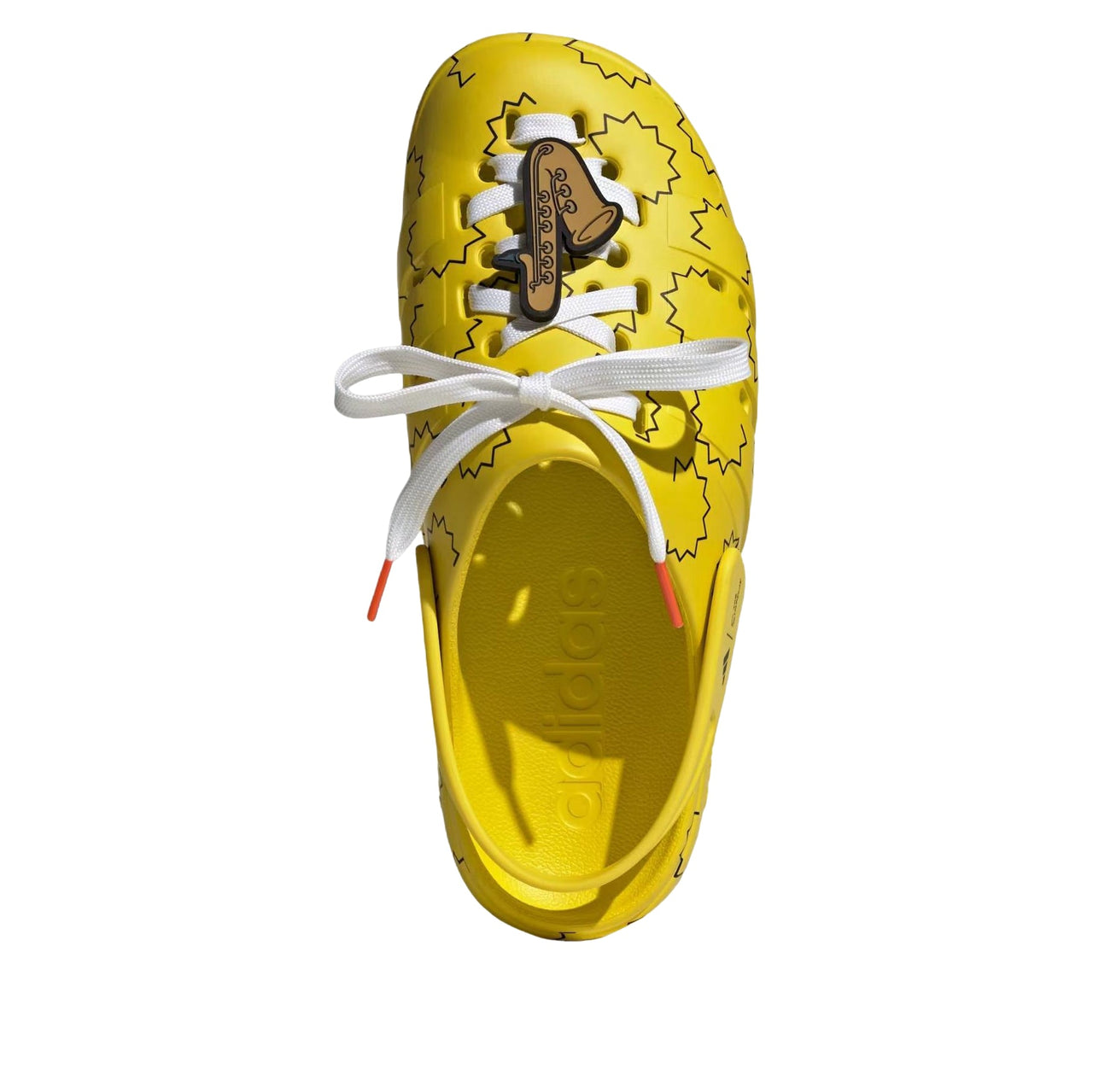 adidas x The Simpsons Adilette Clog 'Yellow Core Black' HQ2580