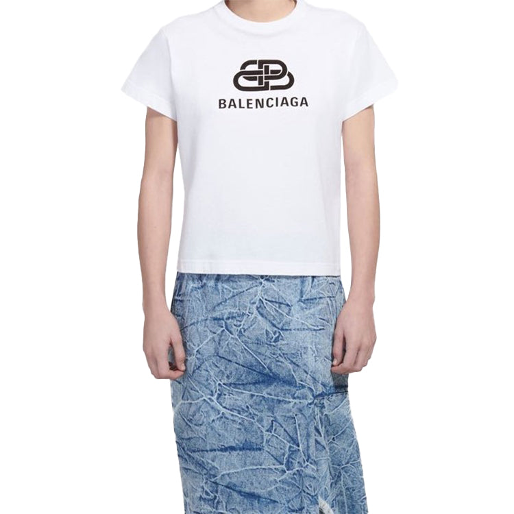 Balenciaga BB Version Short Sleeve White 578133TEV489044