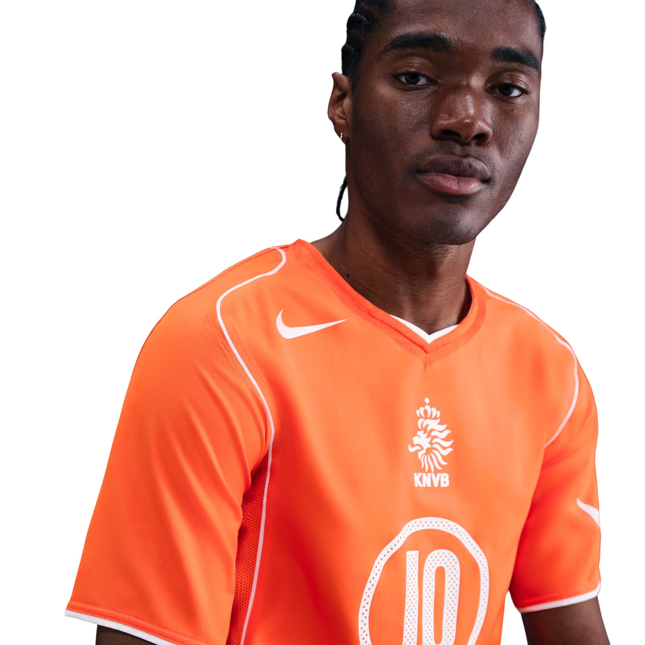 Nike x Ruud van Nistelrooy Netherlands 2004 Total 90 Reissue Jersey 'Orange Black' IF2942-819