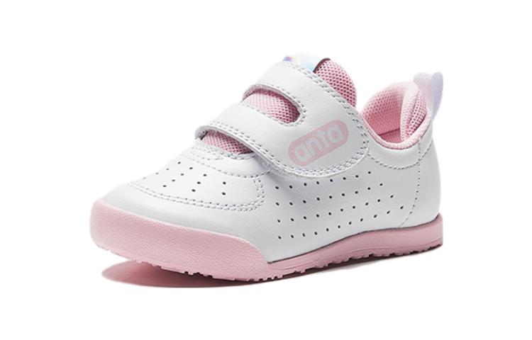 (TD) ANTA Baby Walking Shoes 'White Pink' A312330024-5