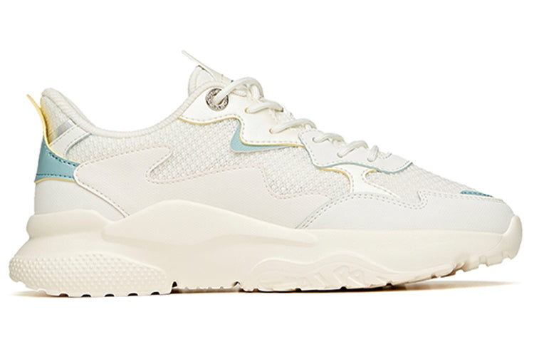 (WMNS) ANTA Life Series Sneakers 'White Teal Yellow' 922128883-2