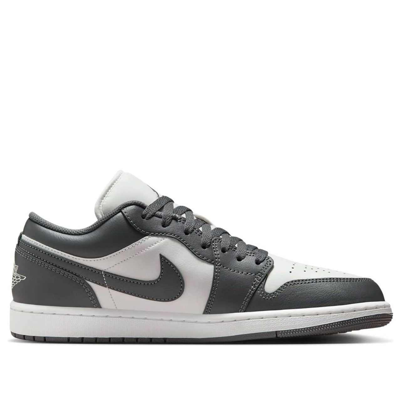 Air Jordan 1 Low 'Grey White' 553558-044