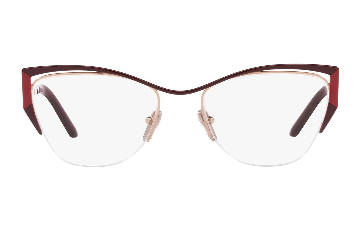 PRADA Eyeglass Frames Women's Red