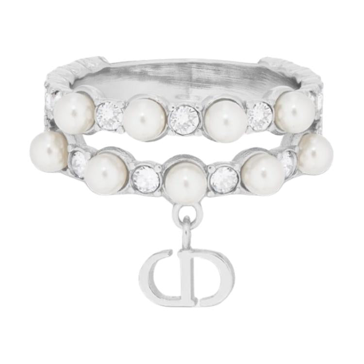 DIOR Metal Rings Women's Silver