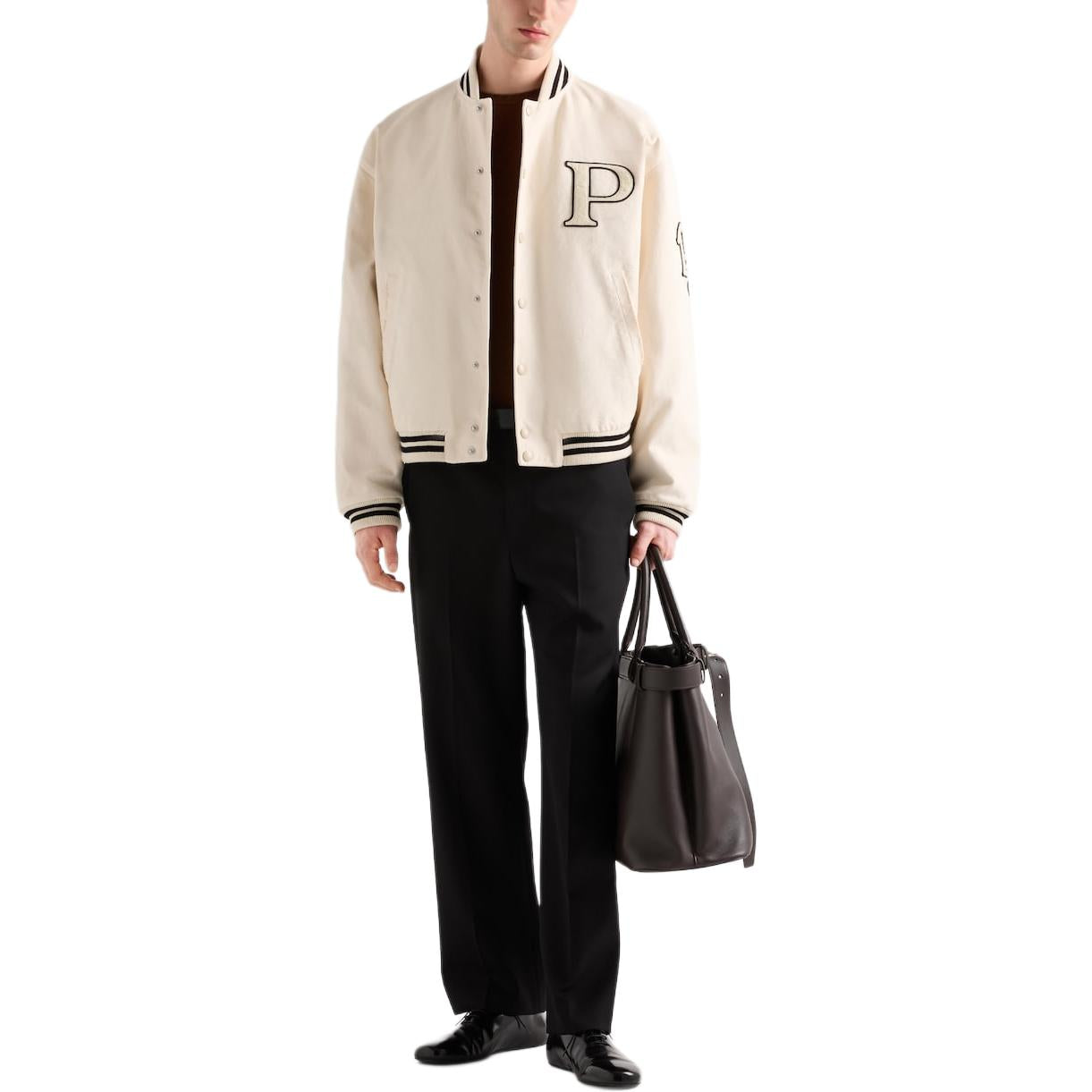 PRADA Button-Up Bomber Jacket